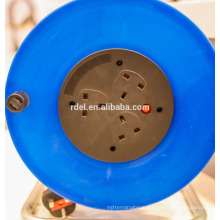 uk plastic cable reel ;european cable reel with ip44 socket BSI